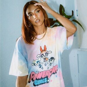 Princess Polly - Powerpuff Jump For Joy Tie Dye Tee